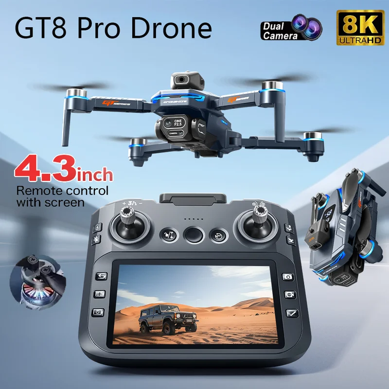 Drone Dji Rc 2 - 2026 New GT8 Drone GPS 8K