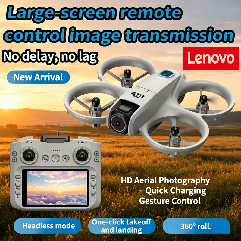 Drone With Rc - Lenovo GT3 RC Quadcopter LED Light