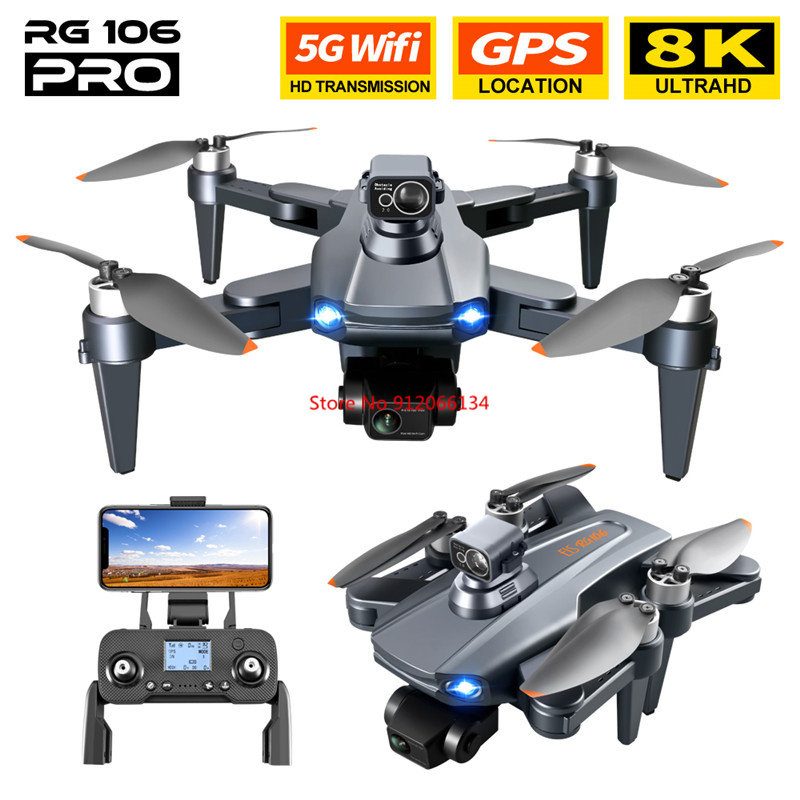8K ESC Camera GPS Obstacle Avo - Drone App Rc Fpv ulasan dan harga