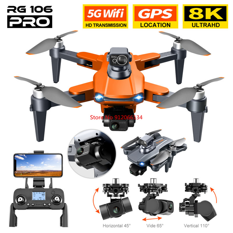 8K ESC Camera GPS Obstacle Avo - Drone App Rc Fpv ulasan dan harga