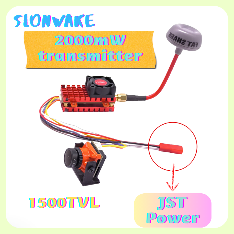 Range 5.8G 2W FPV Wireless Tra - Drone With Rc Remote ulasan dan harga