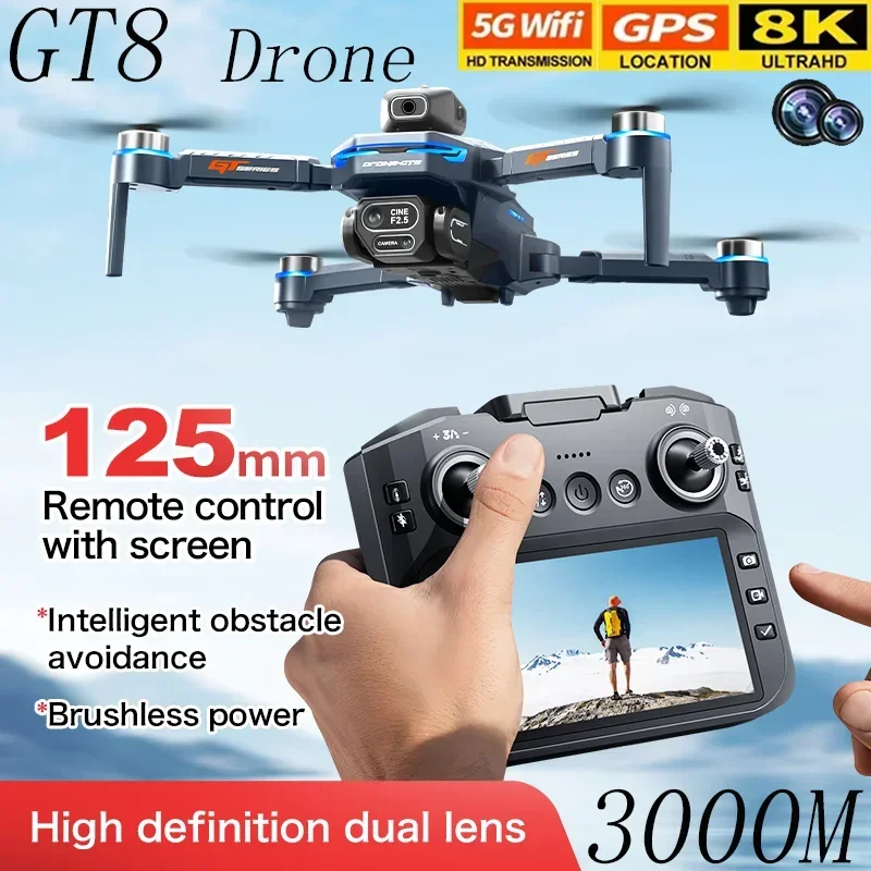 GT8 Drone Obstacle Avoidance B - Drone Dji Rc 2 ulasan dan harga