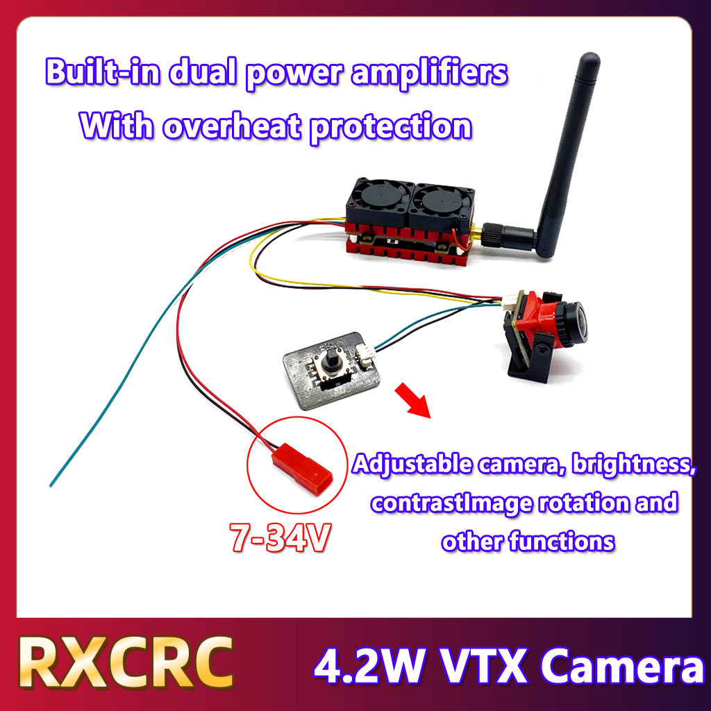 RXCRC 5.8G 48CH 4.2W High Powe - Drone With Rc Remote ulasan dan harga