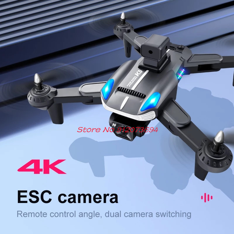 4K ESC Dual Camera Optical Flo - Drone App Rc Fpv ulasan dan harga