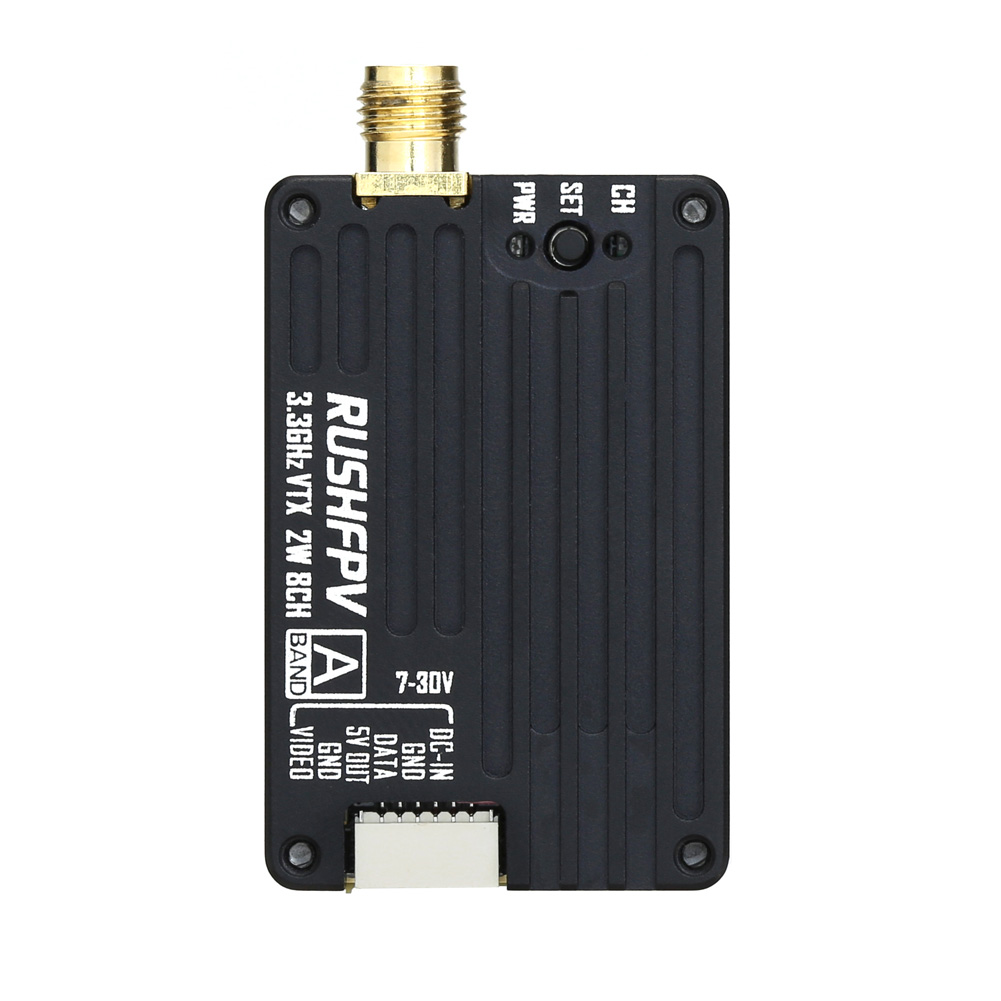 RUSHFPV 3.3G 2W VTX Transmitte - Drone With Rc Remote ulasan dan harga