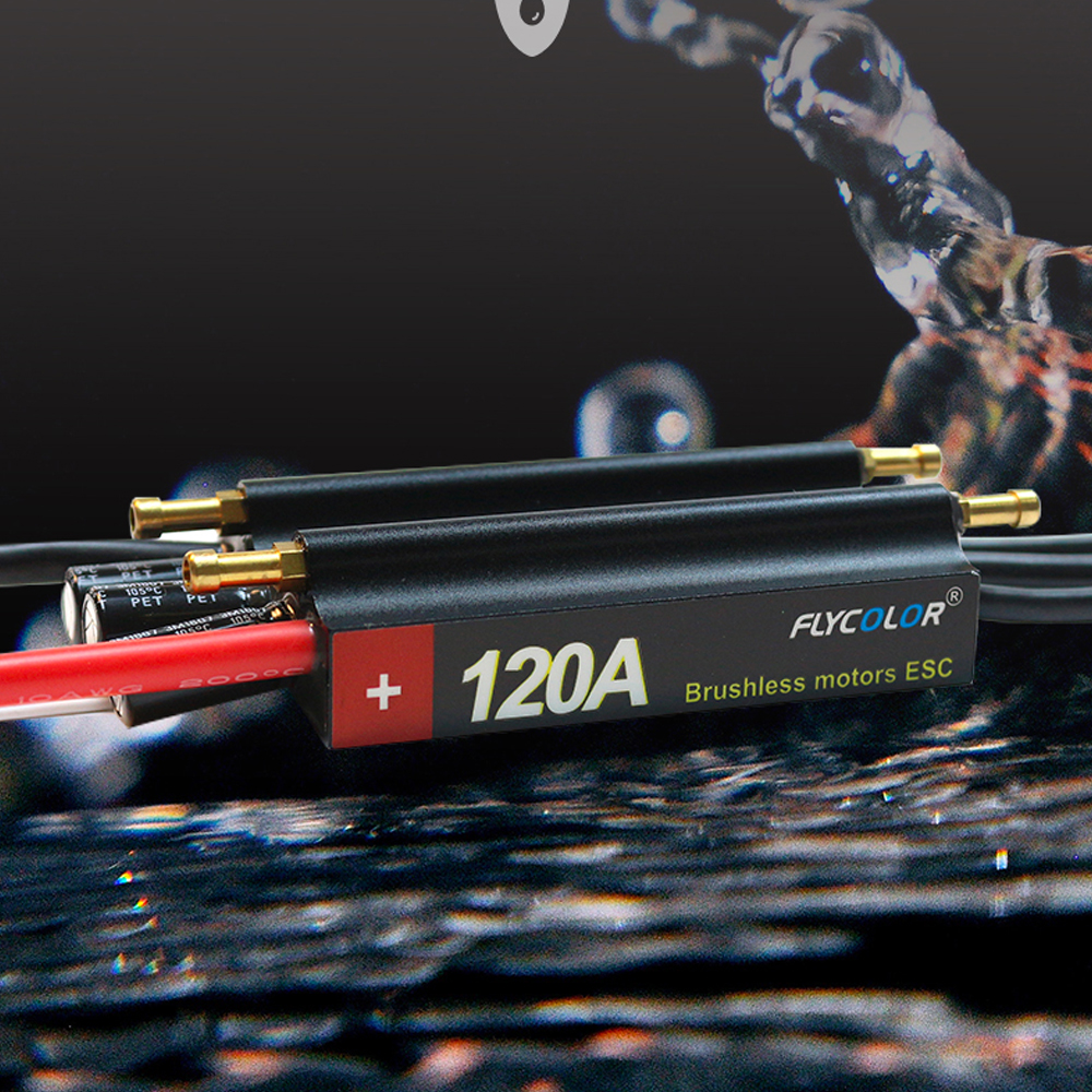 FlyColor 30A 50A 70A 90A 120A  - Rc Boat Brushless Motor ulasan dan harga