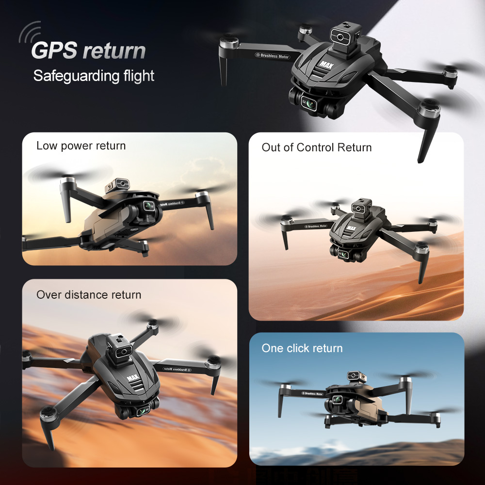V168 PRO Max GPS Drone 8K Prof - Drone App Rc Fpv ulasan dan harga