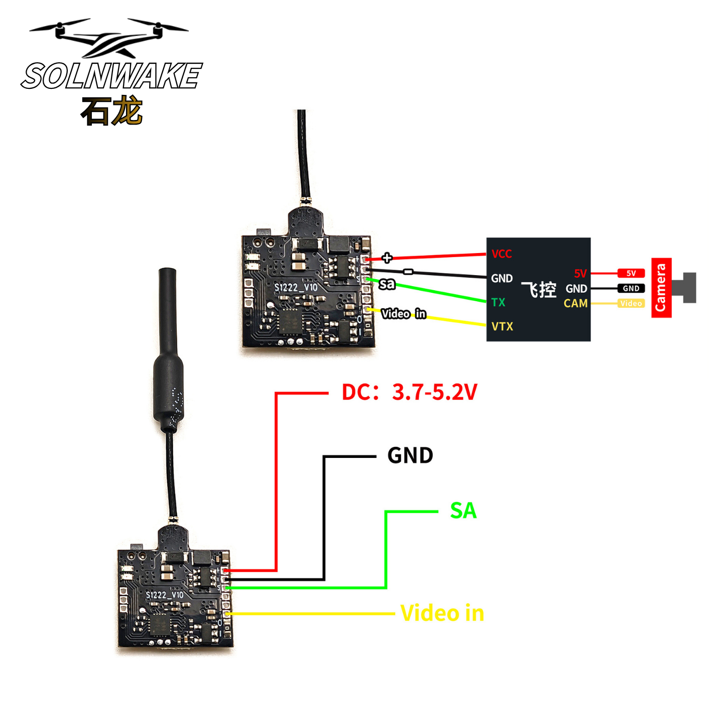 SLONWAKE Nano 5.8G 48CH 200mW  - Drone With Rc Remote ulasan dan harga