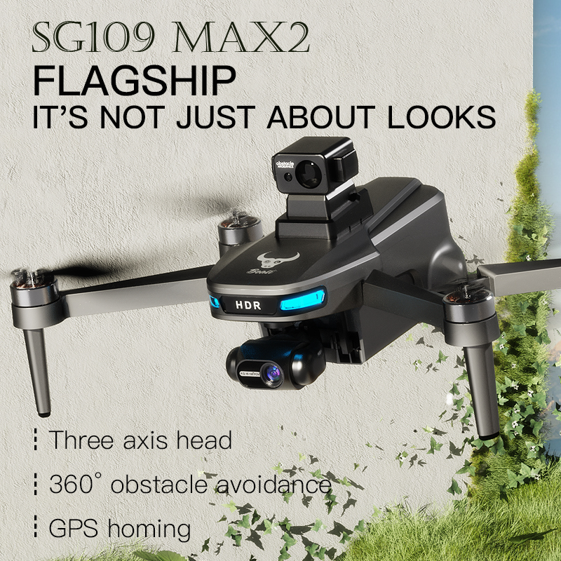 SG109 MAX2 Professional FPV 8K - Drone App Rc Fpv ulasan dan harga