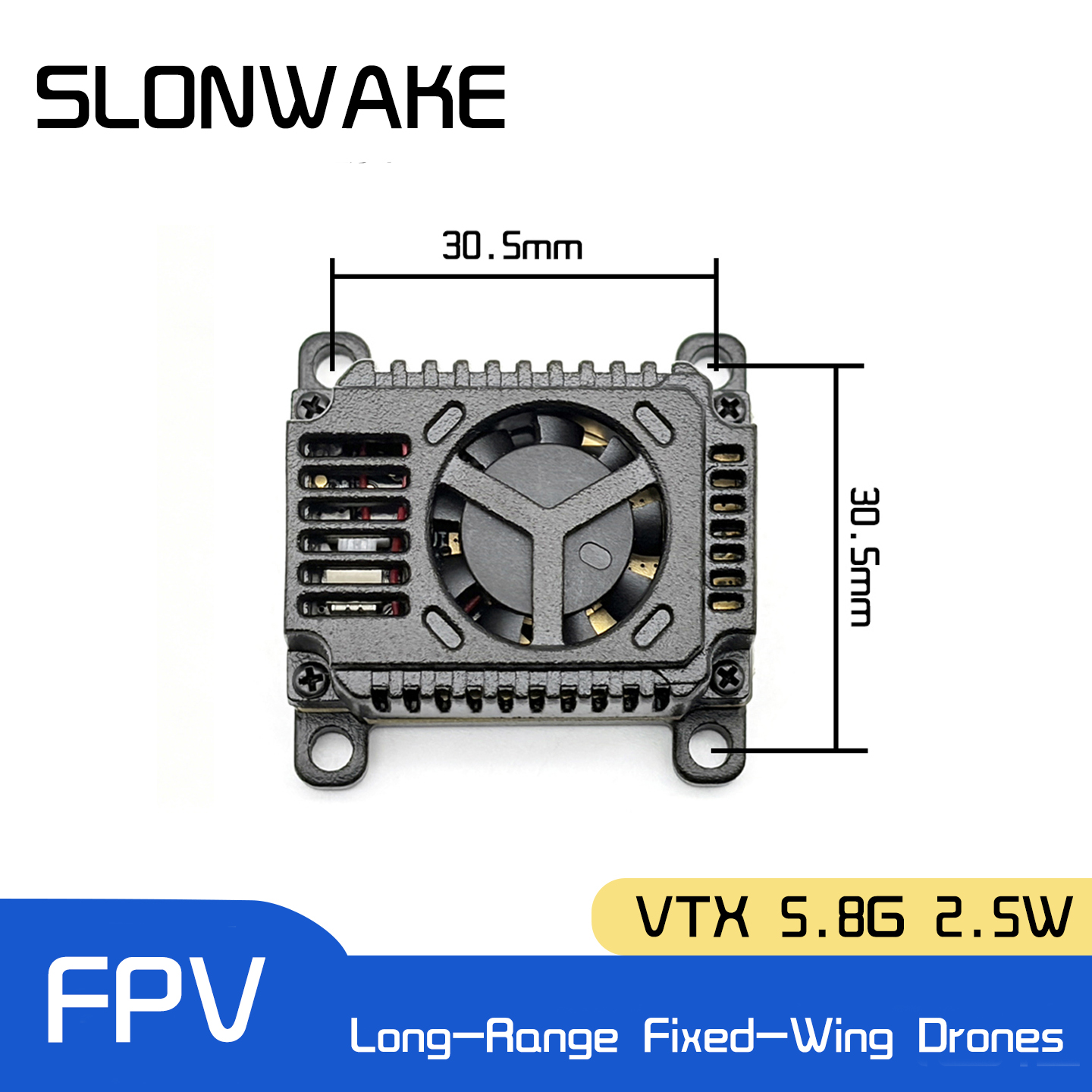 SLONWAKE 5.8G 48CH FPV Transmi - Drone With Rc Remote ulasan dan harga