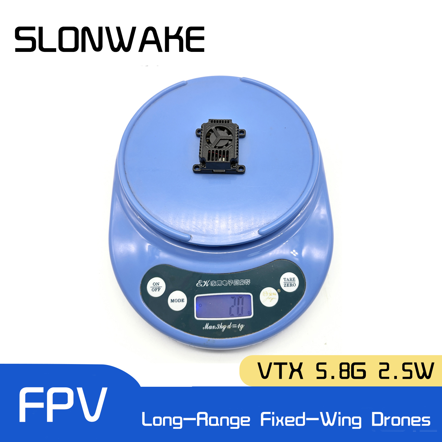 SLONWAKE 5.8G 48CH FPV Transmi - Drone With Rc Remote ulasan dan harga