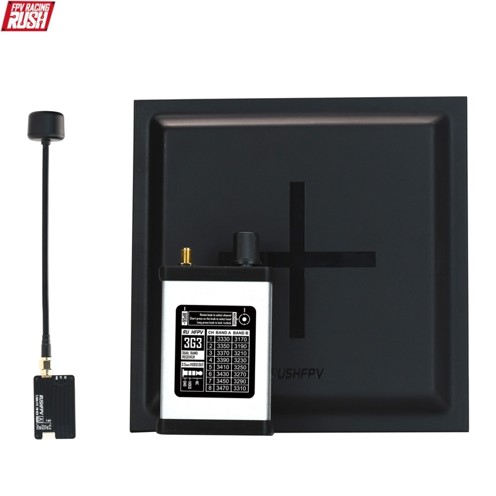 RUSHFPV 3.3G 2W VTX Transmitte - Drone With Rc Remote ulasan dan harga