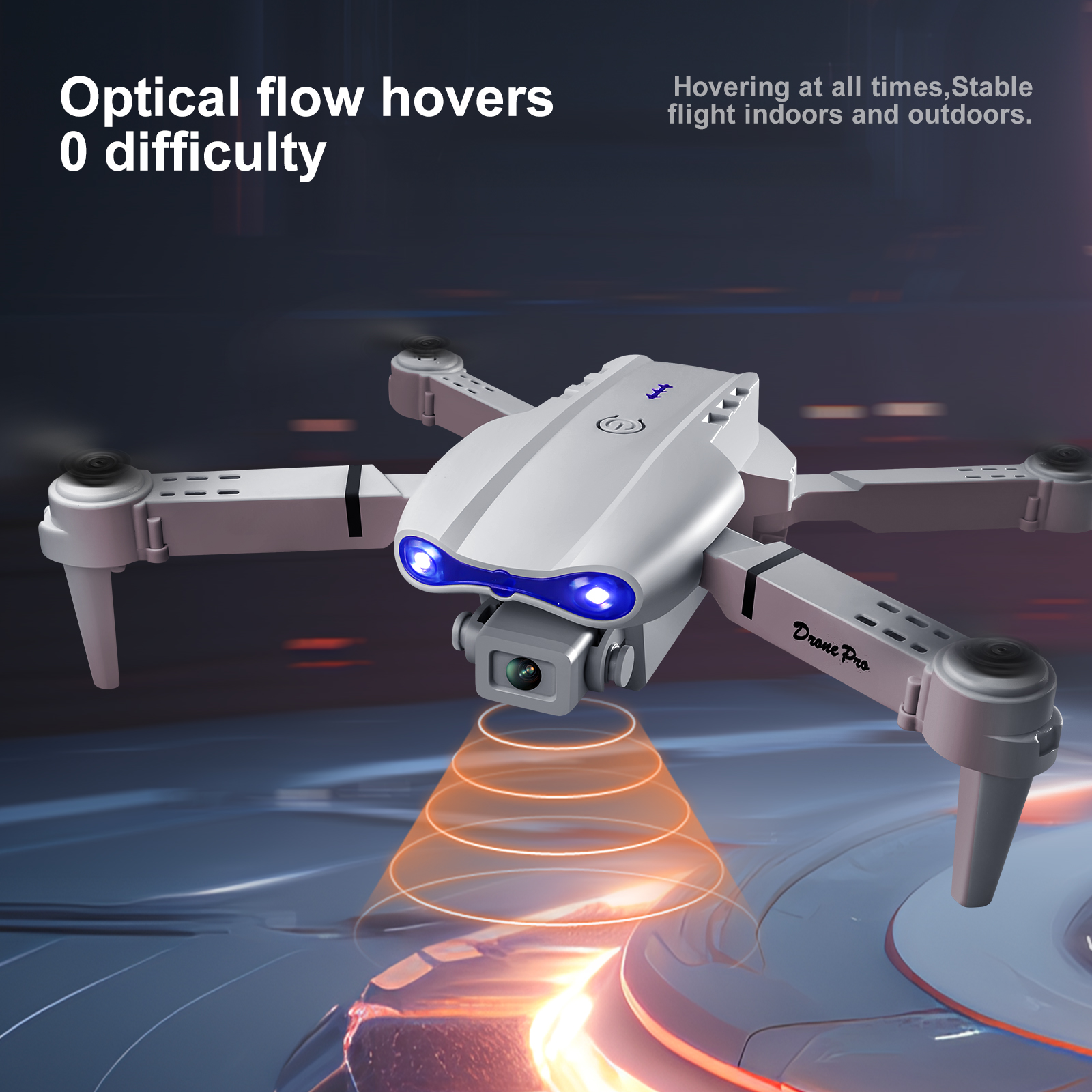 2025 New E88 E99 Upgraded Dron - Drone App Rc Fpv ulasan dan harga