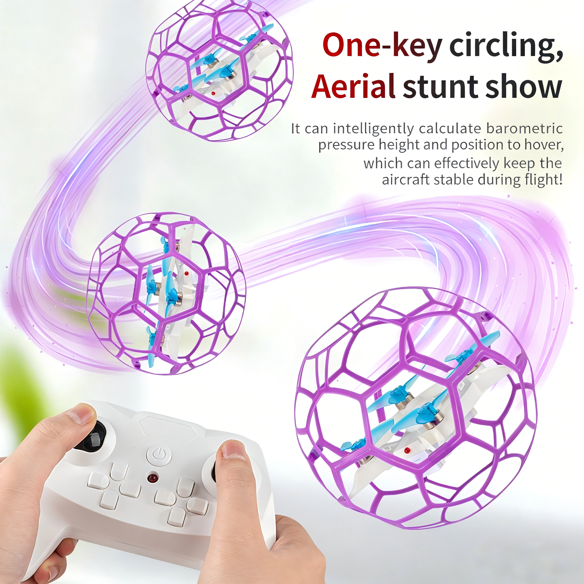 GS01 2.4G RC Racing Football D - Drone With Rc ulasan dan harga