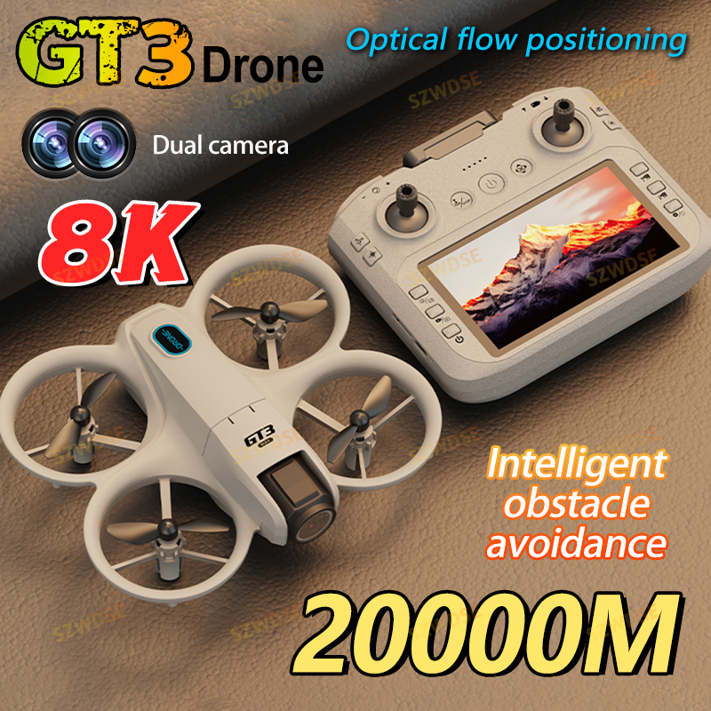 New GT3 With Screen Mini Drone - Drone With Rc Remote ulasan dan harga