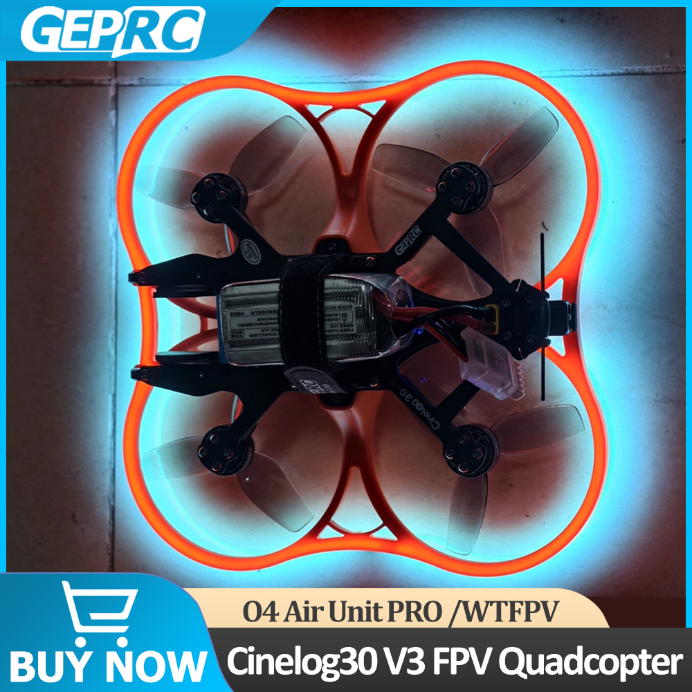 GEPRC Cinelog30 V3 FPV Quadcop - Drone App Rc Fpv ulasan dan harga